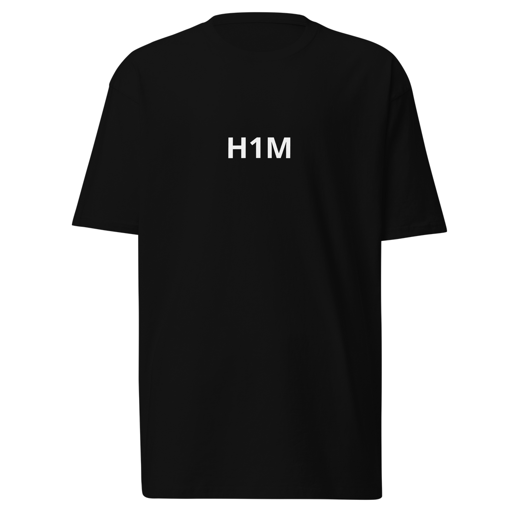 Black H1M tee